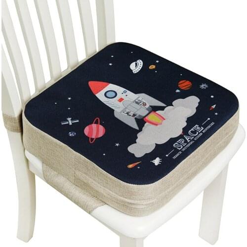 Baby Dining Cushion Children Increased Chair Pad Adjustable Removable Student Heightening Seat Cushion 5cm 10cm 15cm