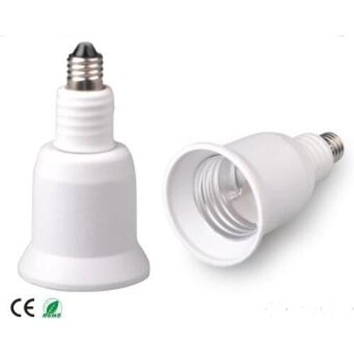 E11 to E26 Light Socket adapter E11 to E14 to E26 lamp holder Extender converter, CE Rohs