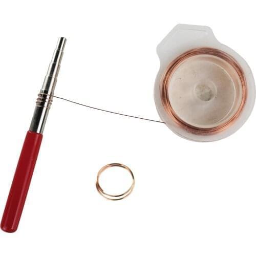 Jewelry Molding Tool Solid Stepped Wire Rod Braided Rope Coil Winding to Make Metal Coil