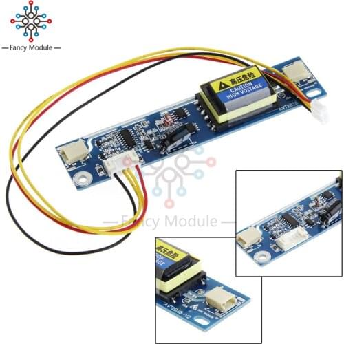 Universal CCFL Inverter LCD Laptop Monitor 2 Lamp 10-28V for 10-26'' Widescreen Backlight For Screen Module DC To AC Board