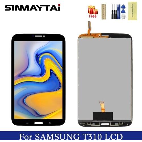 New 8'' inch T310 For Samsung Galaxy Tab3 8.0 T310 T311 SM-T310 SM-T311 LCD Display and Touch Screen Digitizer Assembly