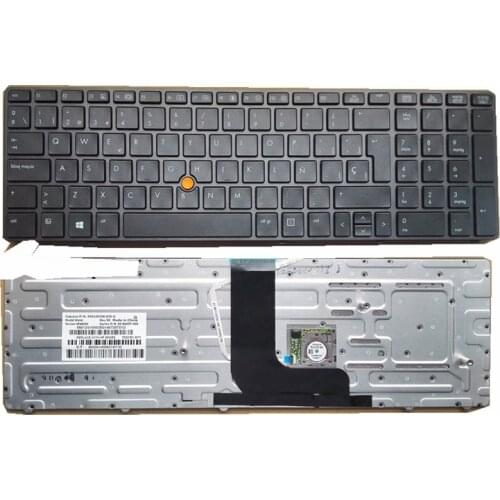 NEW LA Spanish Latin FOR HP EliteBook 8560w 8570w backlit Keyboard SP
