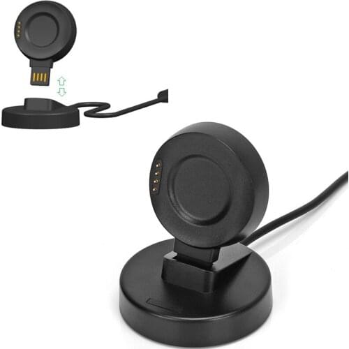 Mini USB Dock Charger Charging Cable Base Adapter Desktop Stand Holder for Huawei Amazfit 2 Gen 4G AC1807 Watch Smartwatch