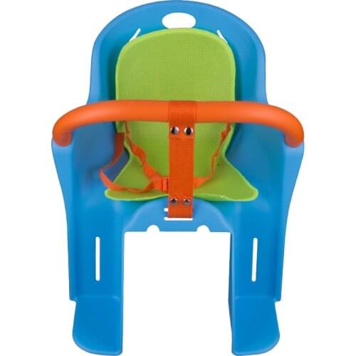 Portable Children Bicycle Saddle Security Safety Seat Baby Childs Kids Bicycle Traveling Bike Chair with Protection Handle Bar