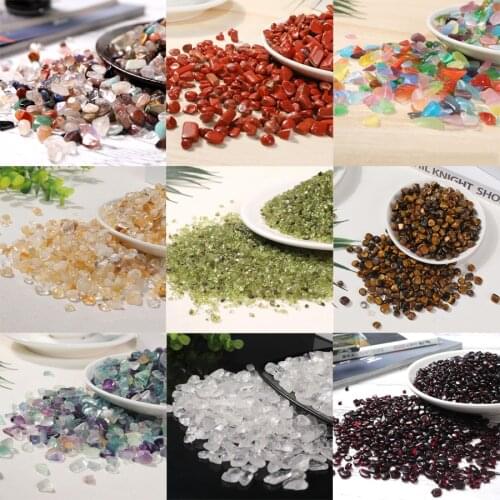 Natural amethyst agate, gravel ornaments, aquarium colored stones flower pot decoration crushed stone natural rough stone garden