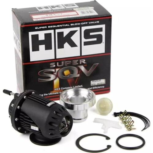 SQV4 SQV3 IV Blow Off Valve SQV4 tURBO Blow Off Valve For VI SSQV BOV Aluminum Pull-Type With Adapter With Logo