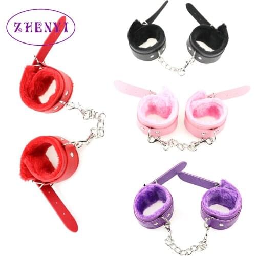 BDSM Bondage Set Toys With Handcuffs For Sex Bindfold Eye Mask Adult Games Erotic Toys For Woman Exotic Accessories Couples Toys