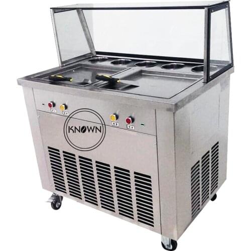 Made in China 2018 best selling thailand ice cream machine ice cream roll making machine