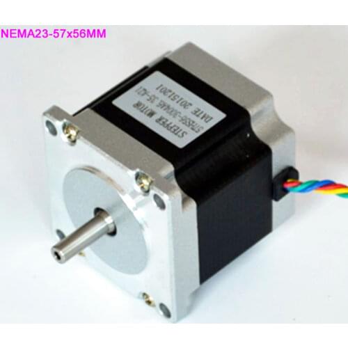 NEMA 17 23 57*56MM CNC Stepper Motor 42*40MM Stepping Motor for DIY CNC Router Engraving Machine
