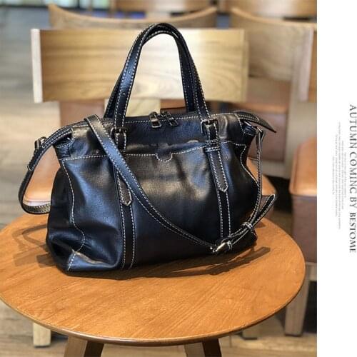 Bag Female Womens 100% Genuine Leather Bags Handbags Crossbody Bags For Ladies Leather shoulder Large Bags Bolsa Feminina Tote