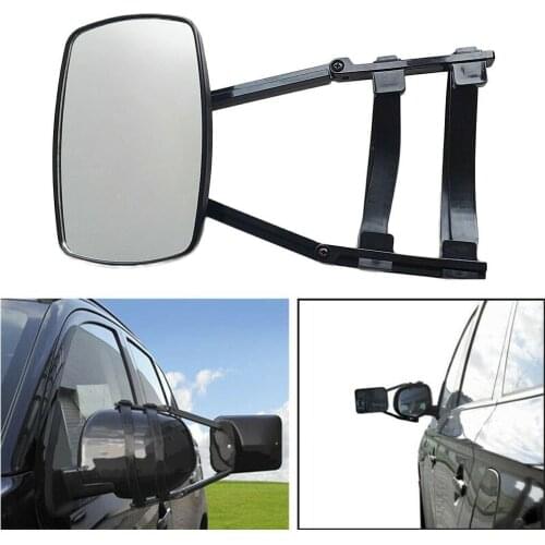 Glass Extension Car Safety Side Mirror Accessories RV Caravan Blind Spot Truck Rearview Adjustable Angle Trailer Towing Clip On