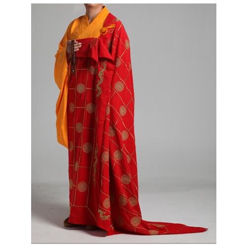 CUSTOMIZE Lotus buddhist abbot monks cassockembroidery robesuits martial arts uniforms zuyi clothes Unisex
