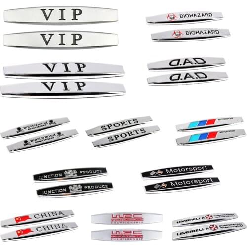 Exterior Decoration Motorsport Decal for Bmw M2 M5 Toyota Citroen Jaguar Honda Corvette Acura Lada Subaru Glossy Sticker Car