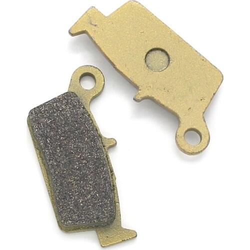 1 pair Motorcycle Rear Brake Pads for Suzuki DR125 2008-2012 RM125 1996-2012 RM250 1996-2012 RMX250 1996-1999 DRZ400 2000-2009