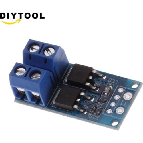 15A 400W MOS FET Trigger Switch Drive Module PWM Regulator Control Panel