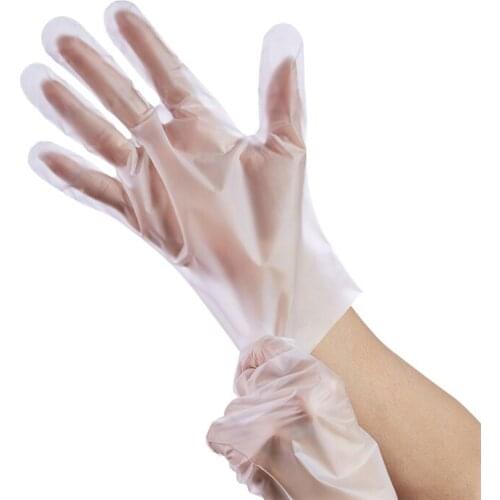 200pcs Diposable TPE Gloves Food Grade Safe Daily Protection High Quality Good Elasticity Housework Helper Kitchen Accessories