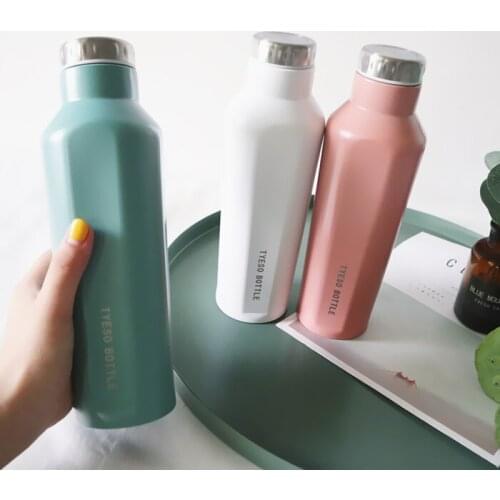 500ml Large Capacity 304 Stainless Steel Beer Bottle Mug Vaccum Cup Outdoor Sport Thermos Bottle Vacuum Cup Thermocup Lovers