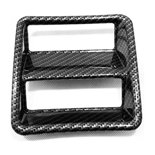 ABS Carbon Fiber For Nissan Qashqai J11 2014-2019 Head Fog Light Lamp Adjust Button Control Switch Cover car styling Accessories