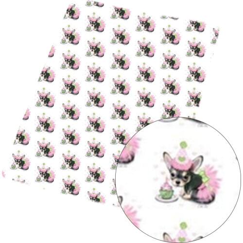 AHB 45*150cm 1pc Polyester Cotton Fabrics Owls Animals Printed Cloth Sheets Home Textile Patches DIY Dress Crafts Supplies