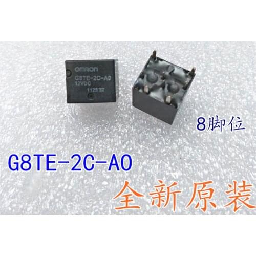Free shipping lot (5pieces/lot)100%Original New G8TE-2C-AO-12VDC G8TE-2C-AO-12V G8TE-2C-AO-DC12V 8PINS Automotive Relays
