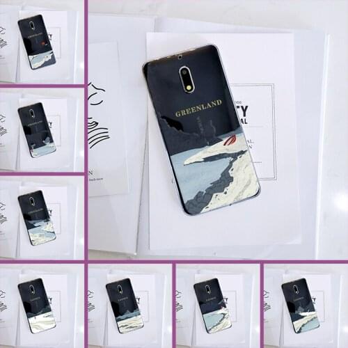 Phone Case For Nokia 7 Plus X71 X6 Nokia2 Nokia3 Nokia5 Nokia6 1 Plus 2 3 5 6 8 9 Art Mountain Aesthetic Silicone Back Cover