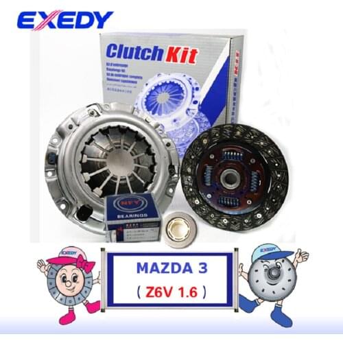 For Mazda 3 Z6V 1.6 ORIGINAL Clutch Disc Clutch Plate Bearing Clutch Kit Set Three Pcs Set