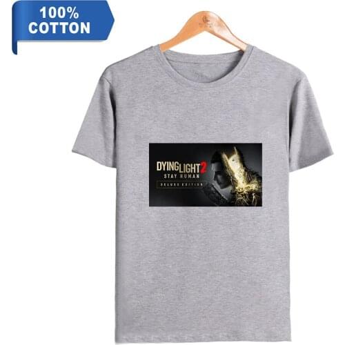 WAWNI Dying Light 2 T Shirt Game Tee Womens Men Short Sleeved Cosplay Tops 100% Cotton Tshirt Summer Clothes Fashion T Shirt