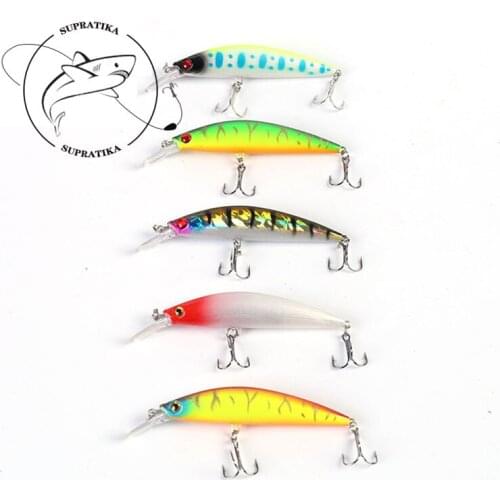 Artificial Minnow 105mm/22.5g 3D Eyes High Quality Plastic Hard Bait Diving Depth 0.5-3M Professional Fishing Lure Hard Bait