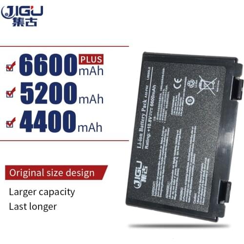 JIGU Laptop Battery Pack For ASUS F52A F52Q F82Q F83Cr F83S K50ij F83VD K40AB K40AC K40AD K40AE K40af K40IE K40IL K40IN K40IP