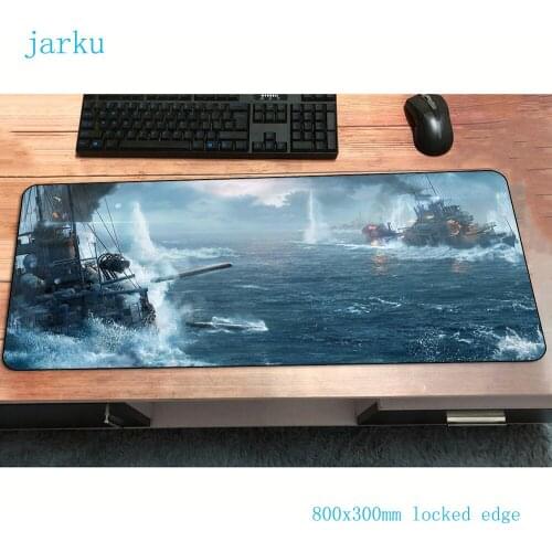 World of warships mats 800x300x3mm High quality gaming mouse pad keyboard mousepad big notebook gamer accessories padmouse mat