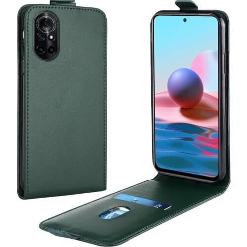Flip Up and Down Leather Case for Huawei Nova 8 Pro 5G Case BRQ-AN00 6.72''Vertical Cover for Nova 8 Pro 5 G Case Phone Bag