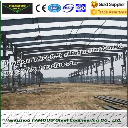 Easy installation steel structure workshop and warehouse fabrication
