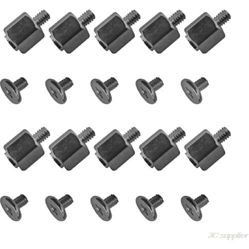 10 Set Hand Tool Mounting Kits Stand Off Screw Hex Nut for ASUS PC Laptop M.2 SSD Motherboard M23 21 Dropshipping