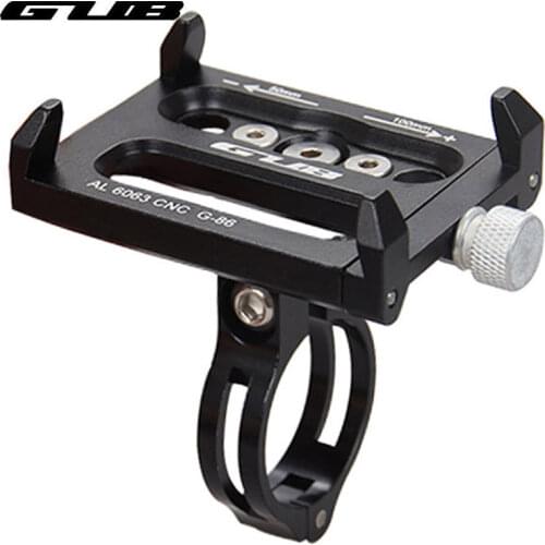 GUB Aluminum Alloy Bicycle Phone Holder Bicycle Phone Stand Cycling Phone Bracket Motorcycle Handlebar Stand Bike Accessories