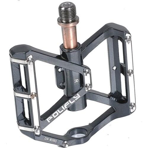 Q084 Free shipping sales Cycling aluminum CNC lightweight mountain bike pedals double Bearings foot pedal bicycle equipment