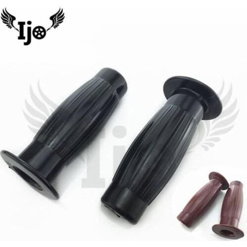 Retro manopla moto for harley softail honda dio shadow pitbike benelli scooter motorbike motorcycle accessories handlebar grips
