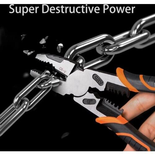 Super Hardness Industrial Grade Chromes Vanadium Steel Vise Multi-function Universal Pliers SCIE999