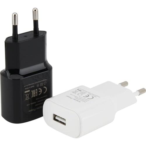 EU Plug Approved CB CE Certifications USB Power Adapter Dongguan Manufacturer Plug-in Wall Mount USB wall Charger Travel Charge