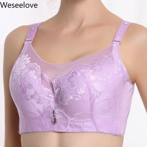 2020 Plus Size Push Up Big Size 46E 105E Big Cup Lingerie Bras Push Up Breathable Underwear Bra E03 Plus Size Women Lingerie