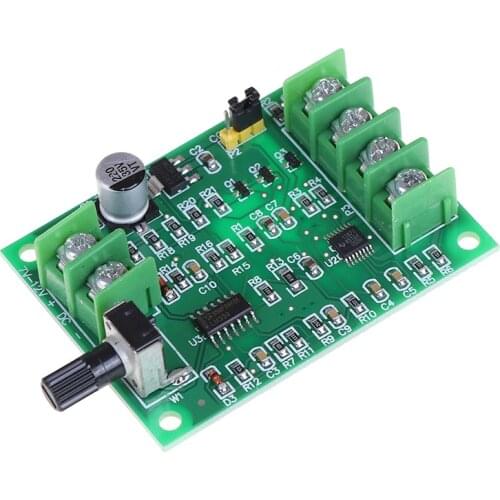 1PCS Brushless Dc Motor Driver Controller Board For Hard Drive Motor 3/4 Wire 5V 12v