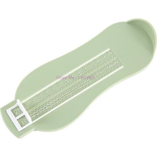 100pcs Foot Measure Gauge 3 Colors Baby Kid Foot Ruler Shoes Size Measuring Ruler Shoes Length Growing Foot Fitting Ruler