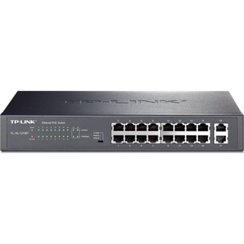 SL1218MP 16-Port Full Power POE Switch Gigabit Cascade AP Monitoring