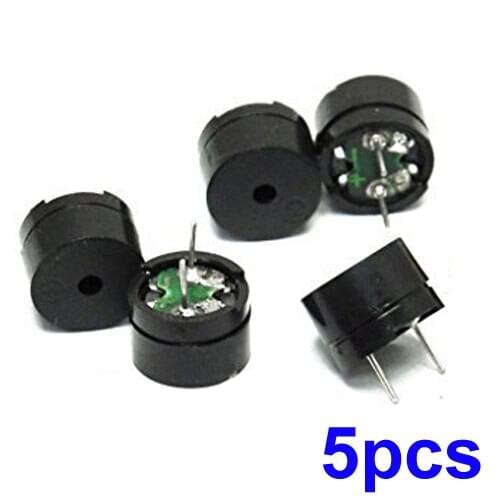 5V Piezo Buzzers Sounders Passive Buzzer Component for Arduino Alarm Speakers