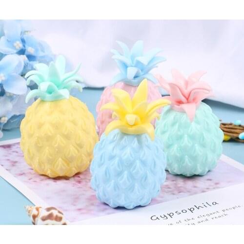 Pineapple Anti Stress Grape Ball Funny Gadget Vent Decompression Toys For Children Stress Autism Hand Wrist Squeeze Toys