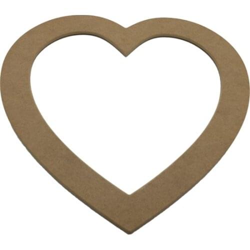 Big Heart Shape Frame paintable decorative objects декоративные предметы под роспись