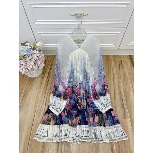 EVACANDIS Long Sleeve Summer Dresses