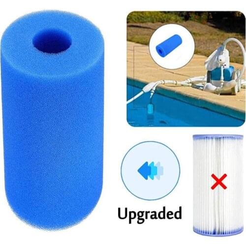 Pool Filter Foam For Intex Type A Swimming Pool Filter Foam Reusable Washable Filter Sponge Cleaner Swimming Pool Accessories