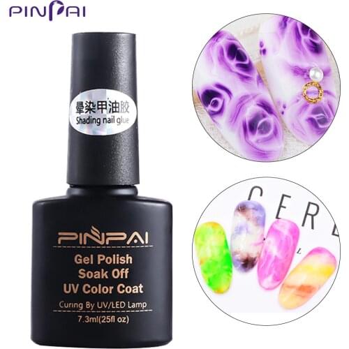 7.5ML Blossom Effect Gel Nail Polish Transparent Flower Blooming Magic Gel Lacquer Soak Off UV Nail Art Gel Varnish DIY Decor