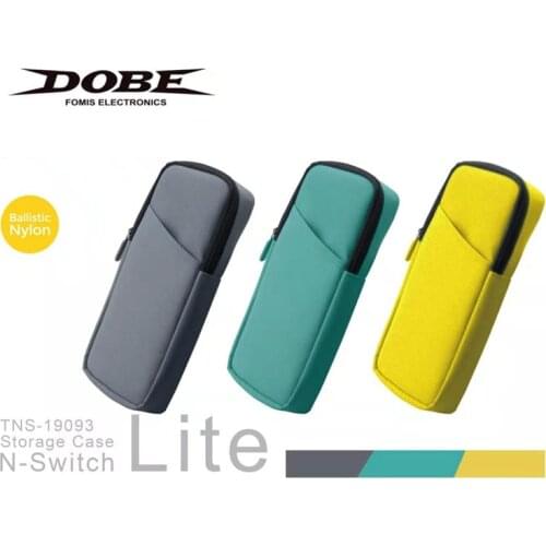 Wear Resistant Soft Storage Bag For Nintend Switch Lite Separate Inner Pocket Carrying Pouch Case For Switch Mini Console