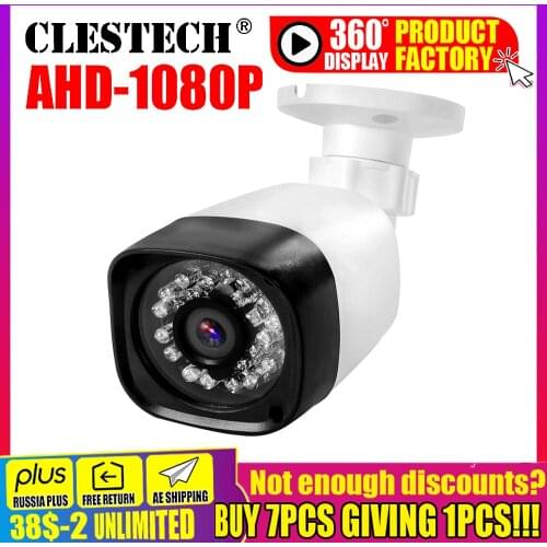 HD 3000TVL AHD CCTV Camera 1080P 2.0MP Sony IMX323 Sensor In/Outdoor ahd-n Color home Surveillance Waterproof IP66 have bracket